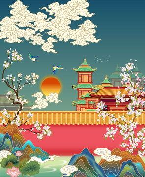 国潮网红墙图片欣赏,网红墙下的时尚潮流盛宴